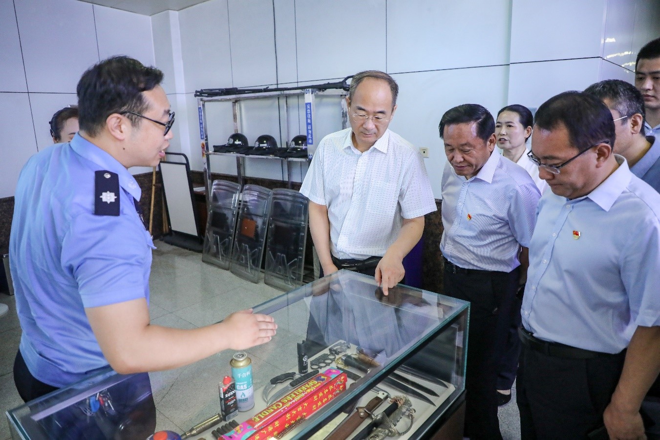 栾健到云顶集团调研并开展清静生产督导检查